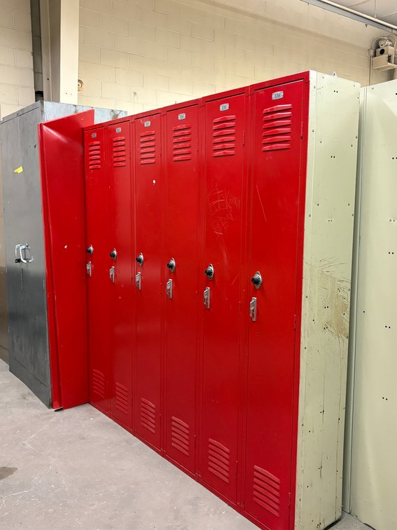 Set of Lockers, 6-Units