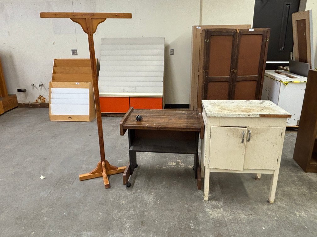 Vintage and Antique Cabinets, Coat Rack