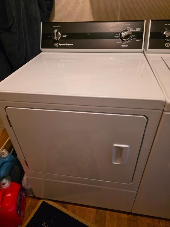 Alliance Speed Queen Dryer Model ADE3SRGS175TW01
