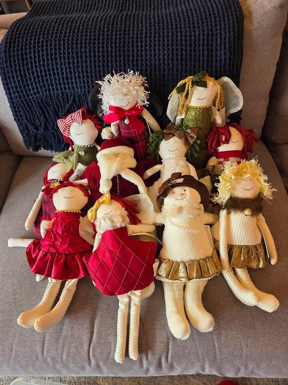 Group of Woof & Poof Collectible Dolls