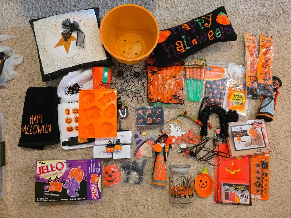 Toteful of Halloween Decorations and More
