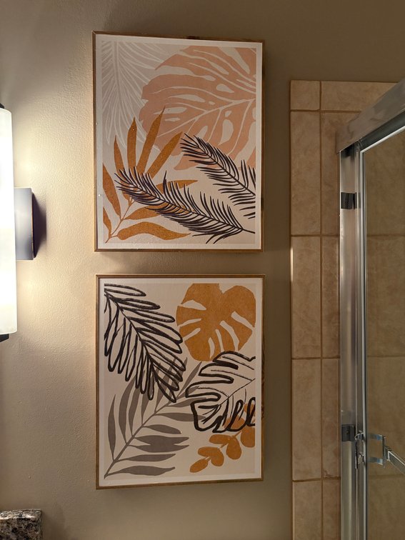 Bathroom Decoratives, Rugs and Art