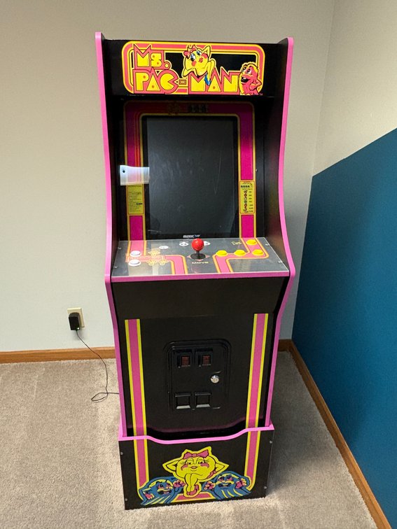 Arcade 1Up MSP-A-202210 Arcade Game Mrs. Pac-Man Theme by Tastemakers LLC