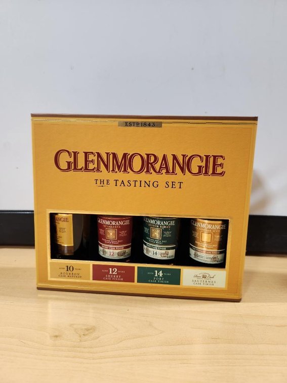 Glenmorangie Tasting Set, 10/12/14 Year & Sauternes Cask Finish, 100ml ea.