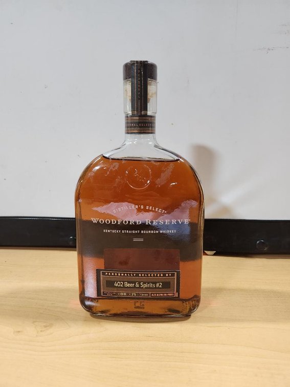 Woodford Reserve Kentucky Straight Bourbon Whiskey, 1 Liter