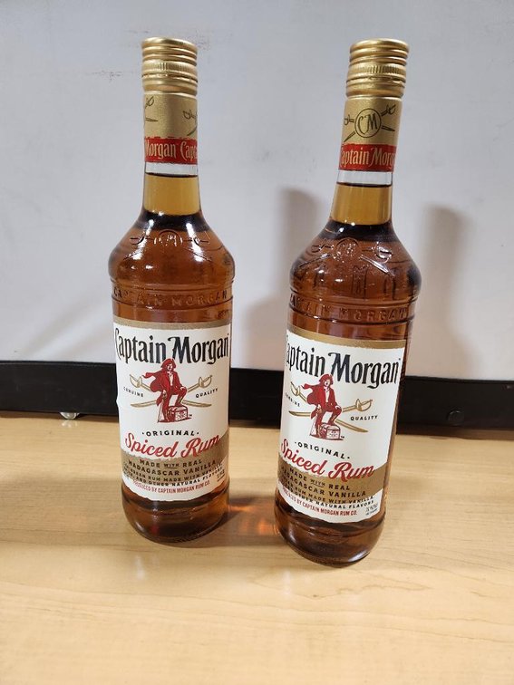 Captain Morgan Spiced Rum, x2