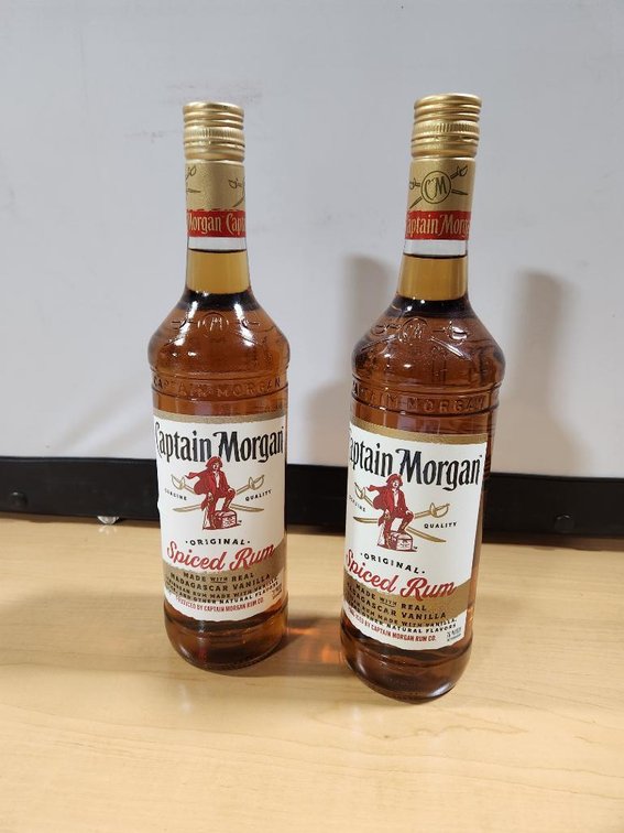 Captain Morgan Spiced Rum, x2