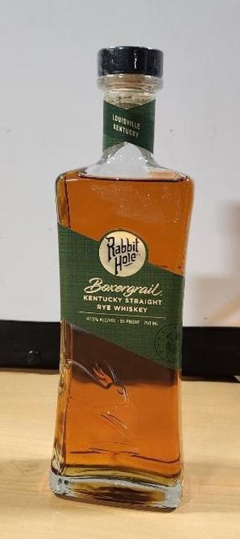 Rabbit Hole Boxergrail Kentucky Straight Rye Whiskey, 750ml