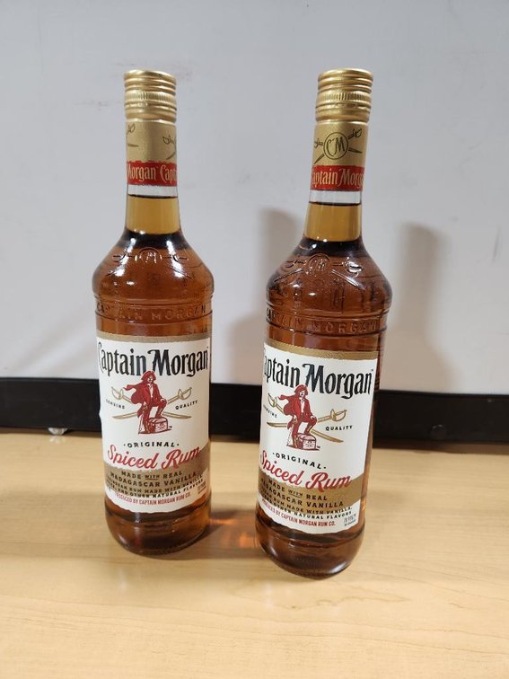 Captain Morgan Spiced Rum, x2