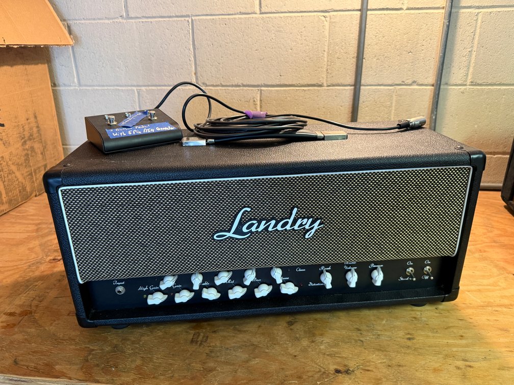 Landry LS100 Amplifier, SN: 201006017, Exec. Cond. - Highly Desirable Amp