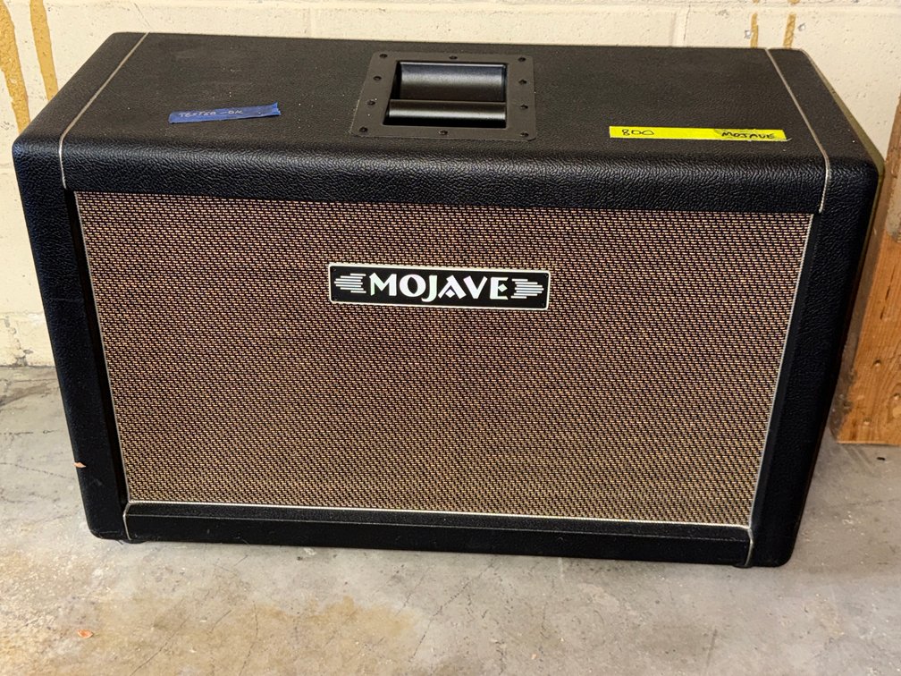 Mojave Guitar Speaker Cabinet 2x12 Black, Excellent Cond., Tested, Works
