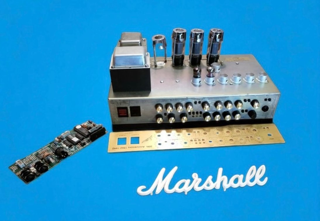 Marshall 6101 Amp (amp only), c. 1992, Not Tested, Anniversary Edition, Partially Disassembled, No Cabinet