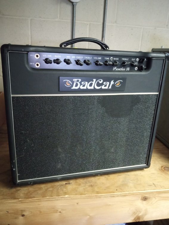 Bad Cat Panther R, 1x12 Combo Guitar Amplifier, Tested, See Notes, Black