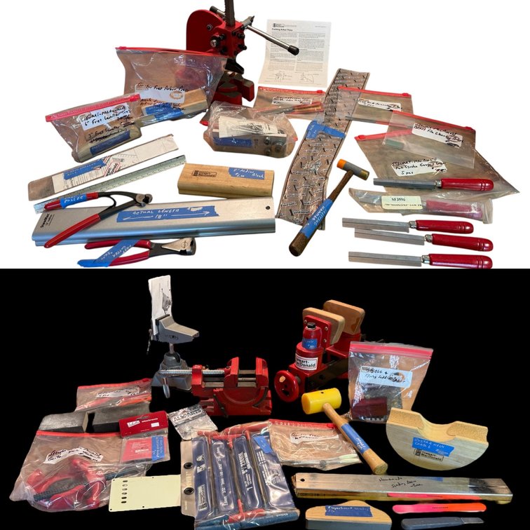 Large Selection of Stewart MacDonald Guitar Repair Tools, See Below for Detailed Information of What's Included