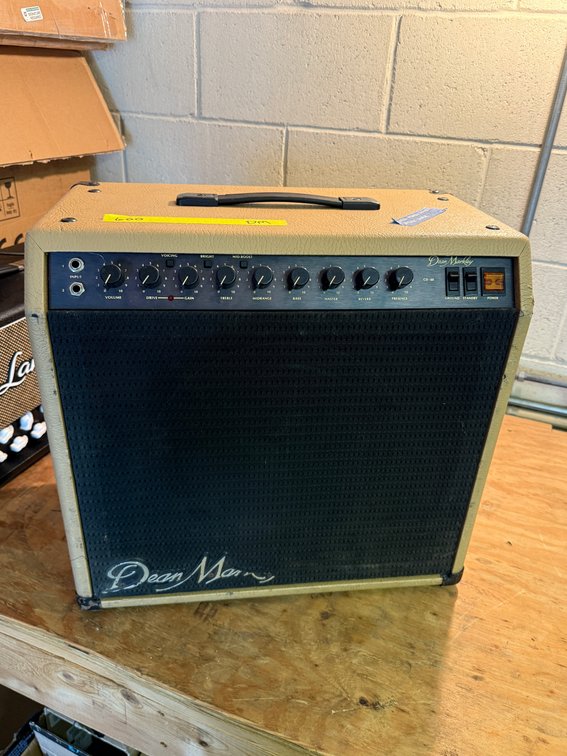 Dean Markley CD-60 Guitar Amplifier, 1980's Era Tube Amp, SN: CD60-354