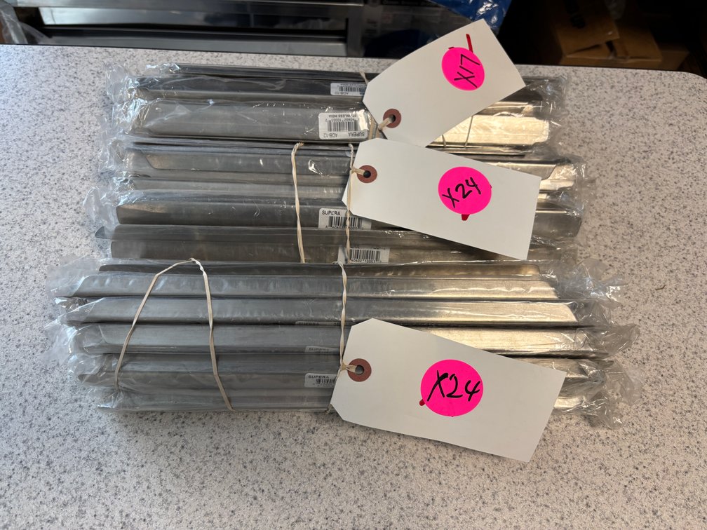 Lot of 65 New Steam Pan Dividers
