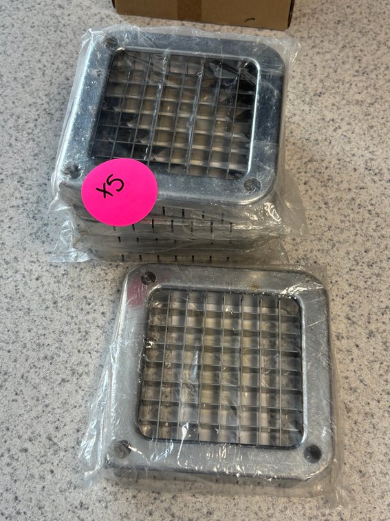 Lot of 5, New Vegetable Chopper Cutter Inserts