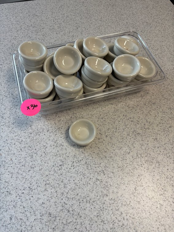 Lot of 36, Ceramic Ramekins