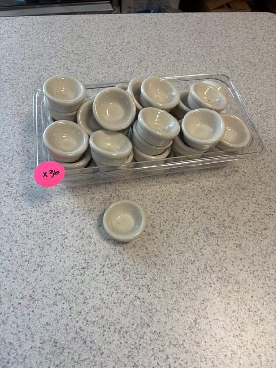 Lot of 36, Ceramic Ramekins