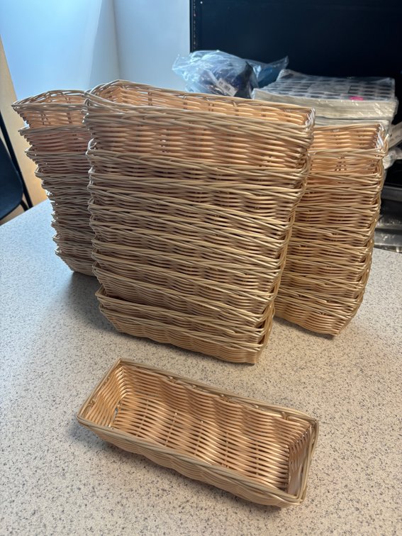 35 New, TableCraft Woven Baskets