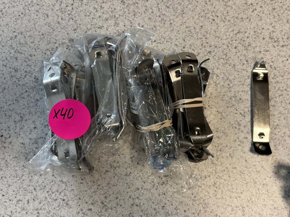 Lot of 40 New Browne USA #C801 Supera BOOP-C, 4in Church Key Can Punch & Bottle Openers