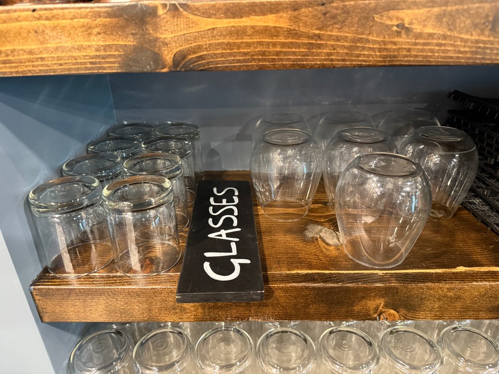 Bar Glasses, 8 Old Fashioned Glasses, 7 Stemless Wine Glasses