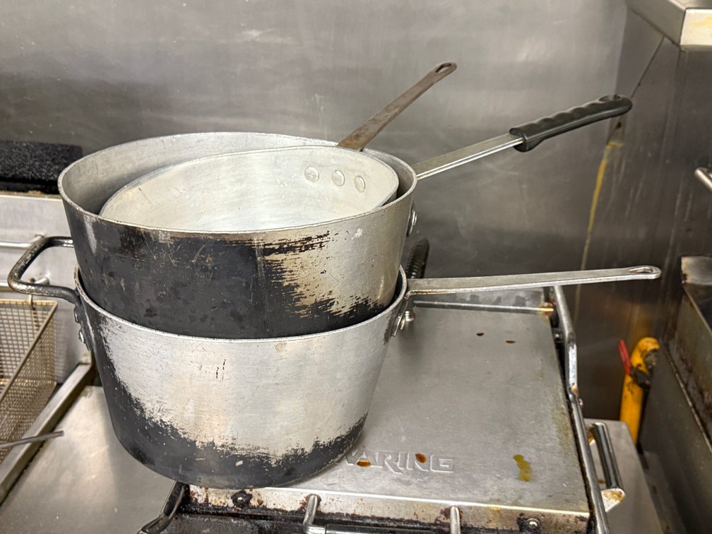 Three Sauce Pots