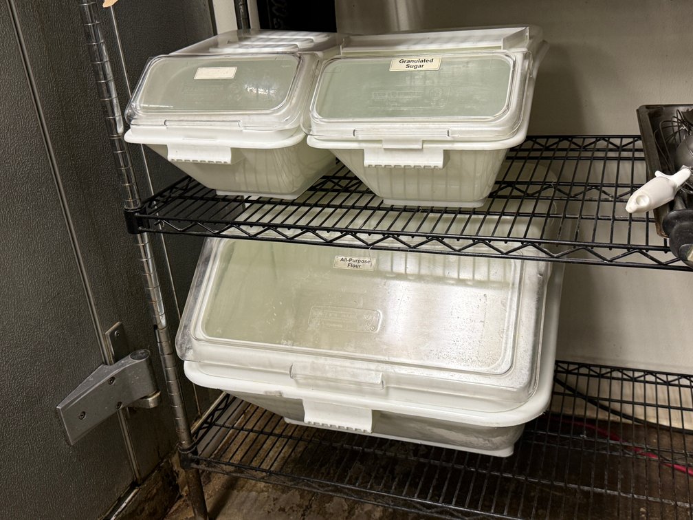 Lot of 3, Bakers Pride Ingredient Bins, Sold 3 x's Qty