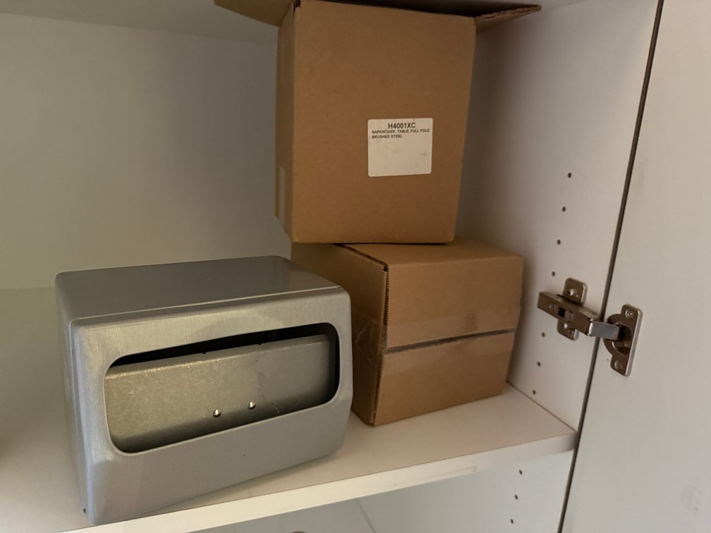 Two New Napkin Dispensers