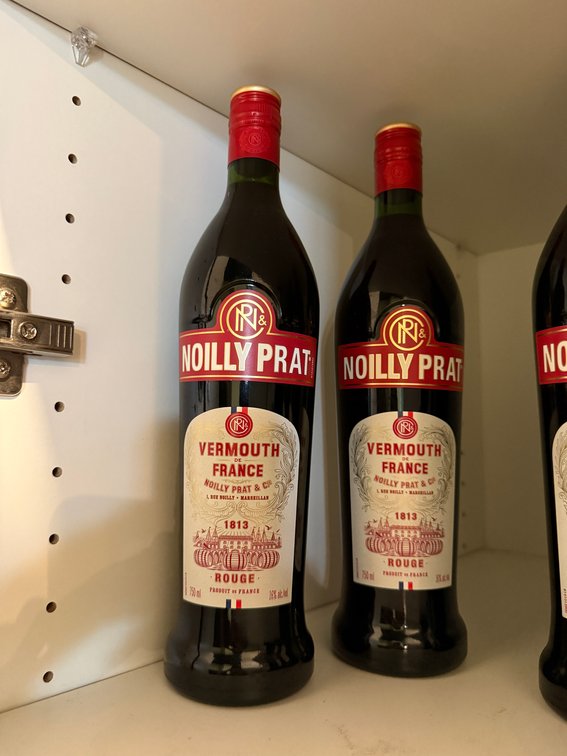 Lot of 2 Bottles, Noilly Prat Vermouth France, 1 Liter, Sold 2x's Qty