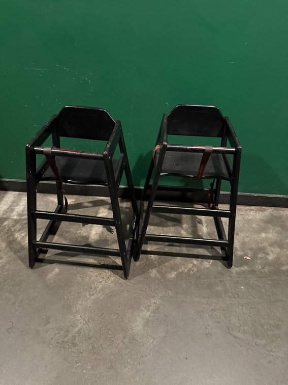 Two High Chairs