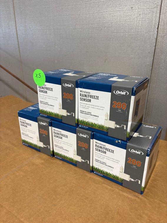 (5) Orbit 200 ft Range Wireless Rain/Freeze Sensors
