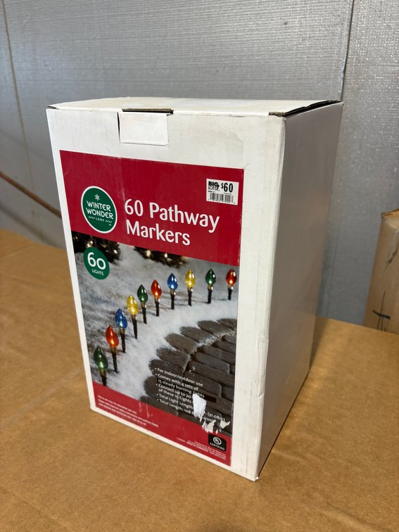 Winter Wonder Holiday 60 Count Pathway Markers