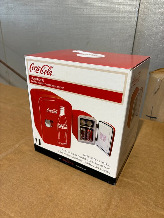 Koolantron Coca Cola 6-Can Mini Warmer/Refrigerator Model KWC-4