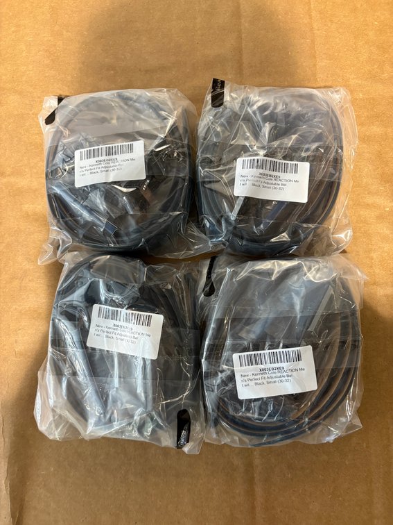 (4) Kenneth Cole Reaction Men's Belts Size S