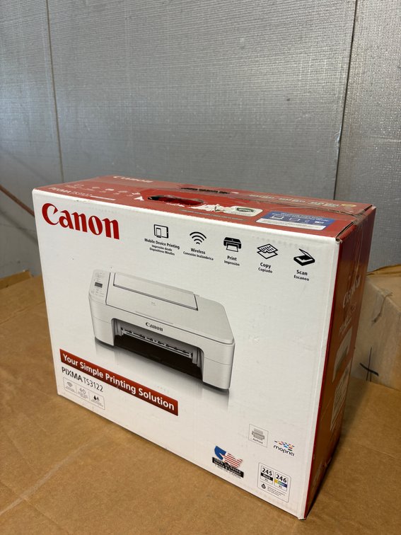 Canon Pixma Wireless All-in-One Inkjet Printer Model TS3122