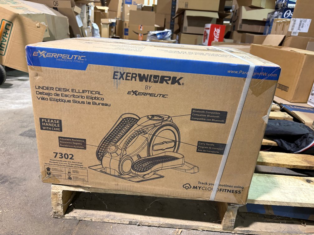 Exerpeutic Exerwork Under Desk Elliptical Model 7302