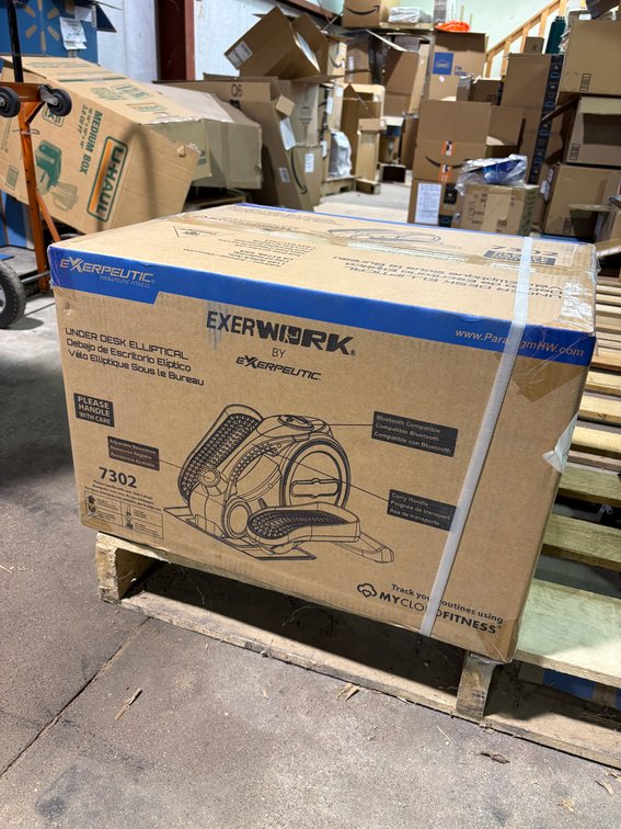 Exerpeutic Exerwork Under Desk Elliptical Model 7306