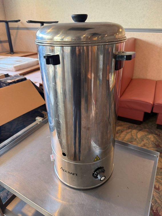 Adcraft Hot Water Dispenser - Missing Spout