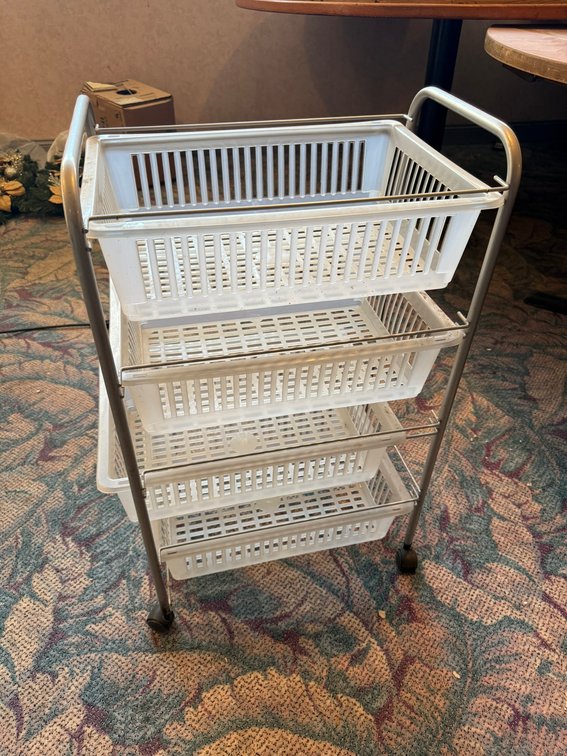 Rolling Storage Basket