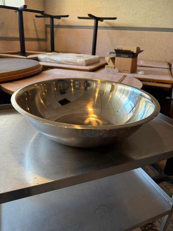 Stainless Steel Mixing Bowl 19"