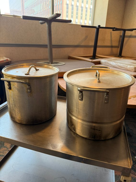 (2) Stock Pots w/ Lid