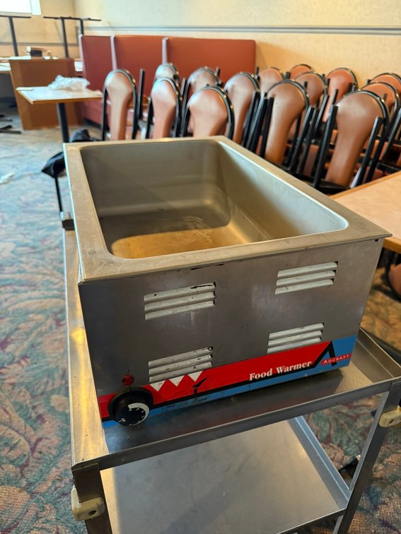 Adcraft Full Size Countertop Food Warmer
