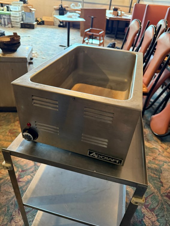 Adcraft Full Size Countertop Food Warmer