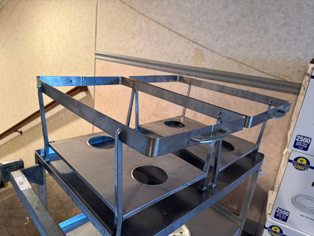 (2) Half Size Chafing Dish Stands