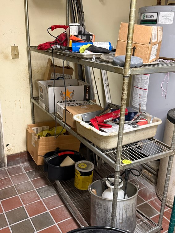 Assorted Tools, Light Bulbs, Toilet Fill Valves, etc