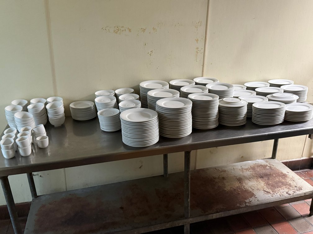 Large Assortment of Restaurant China Set - Cameo Durable China