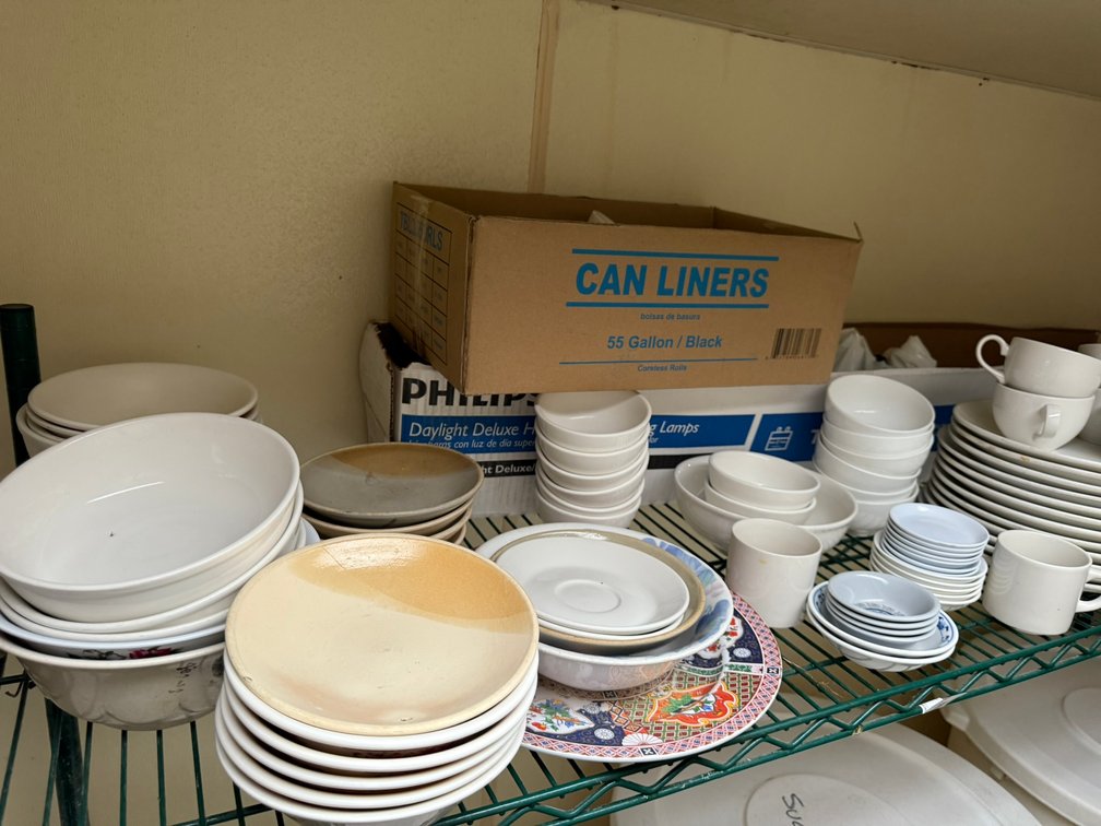 Assorted Dishes & Cups 