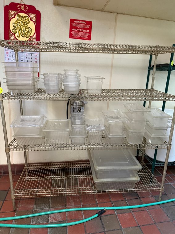 Various Sized Plastic Cold Pans