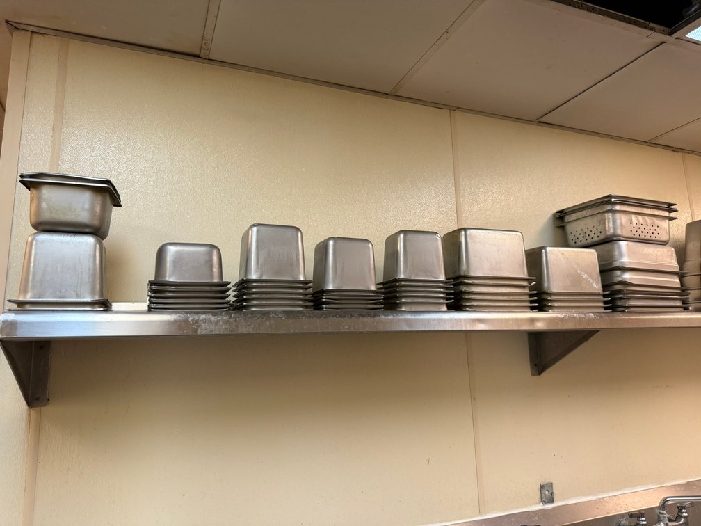 Various Sized Steam Pans